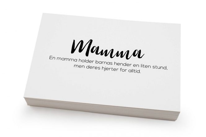 Hovedbilde Kort - Mamma