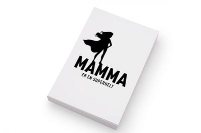 Kort - Mamma er en superhelt
