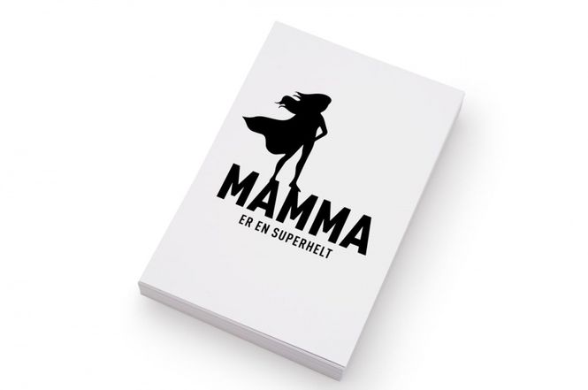 Hovedbilde Kort - Mamma er en superhelt