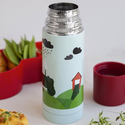 Blafre termos - Traktor og låve 350 ml