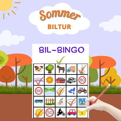 Bil-Bingo - Lang - Digital fil