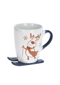 Hovedbilde Kopp - Reinsdyr p&aring; ski (Bl&aring;)