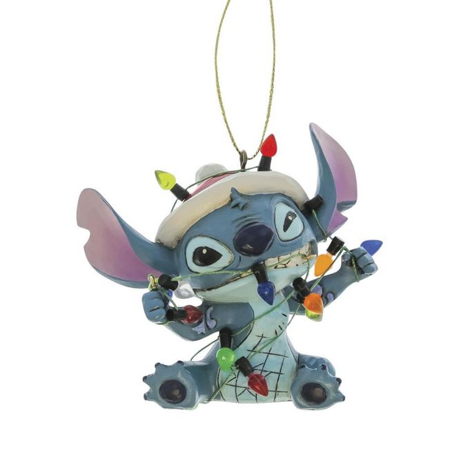 Hovedbilde Disney - Stitch med julelys – juletrepynt 8 ...