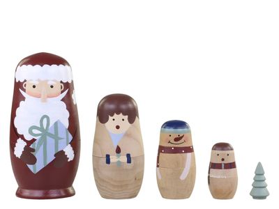 Vintage Julenissens familie