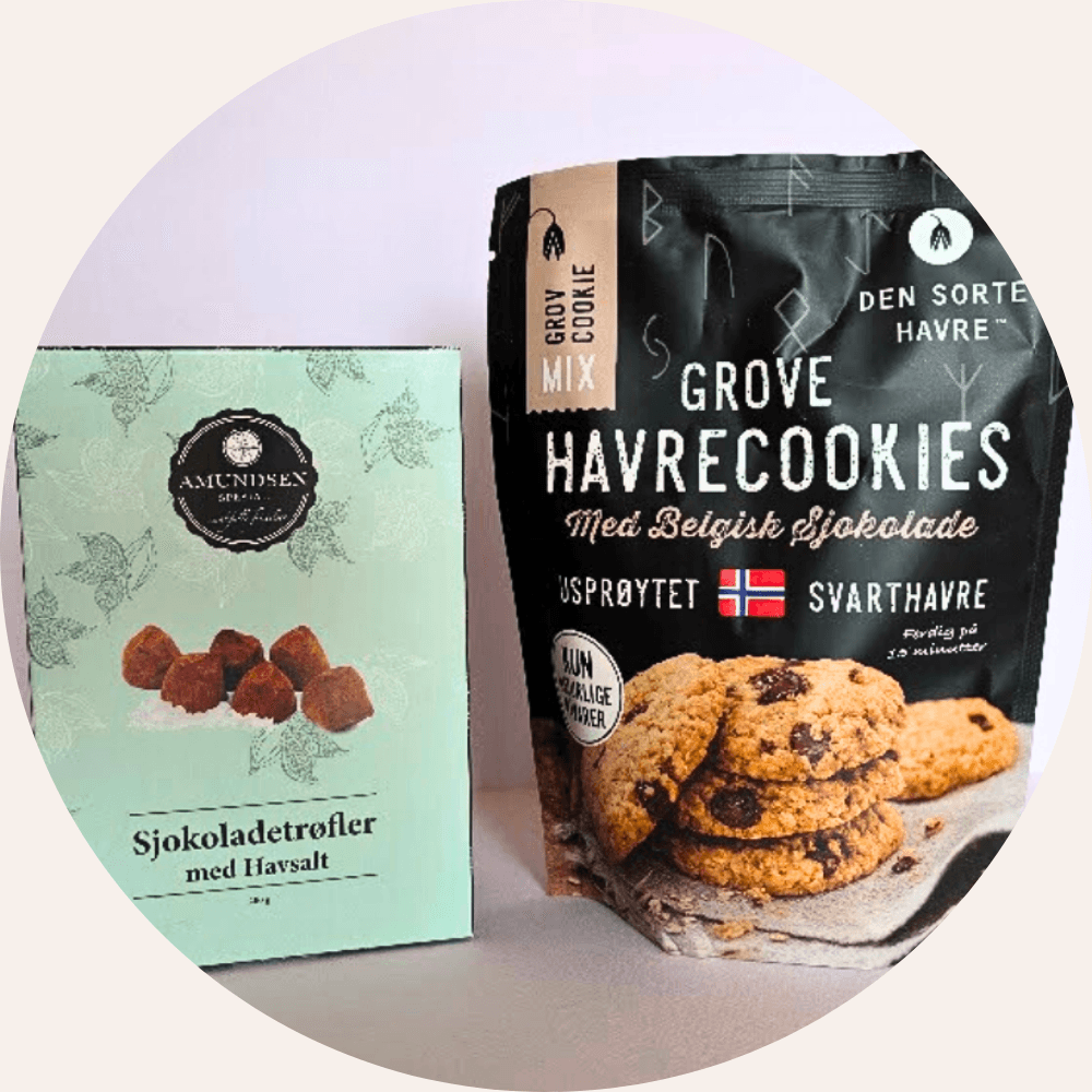 lokalmat, Den Sorte Havre, Urkorn, spiselige gaver, lakris